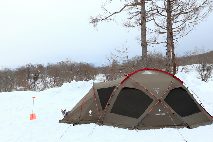 檜原湖雪中キャンプ (2)