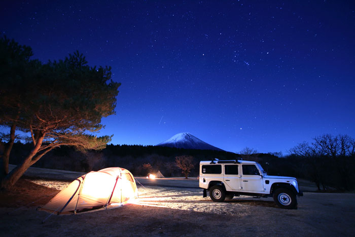 富士山夜