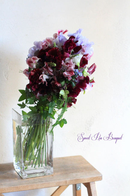 Sweet Pea Bouquet (1)